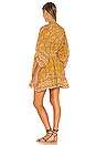 view 4 of 4 Magdalena Mini Dress in Turmeric