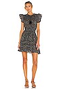 view 2 of 4 Rachelle Mini Dress in Raja Block Black