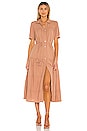 view 2 of 3 Peyton Ankle Dress in Tan