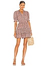 view 1 of 3 Madelyn Mini Dress in Meadows Block Print