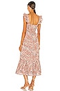 view 3 of 3 Sophia Midi Dress in Marled Print