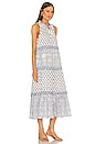 view 3 of 4 Maddelyn Maxi Dress in Hydrangea Mix Print