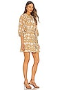 view 3 of 4 Magdalena Mini Dress in Honey Mix Print