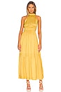 view 1 of 3 Margot Ankle Dress in Chartreuse