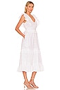 view 2 of 3 Cherie Midi Dress in White
