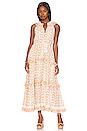 view 1 of 3 Kyra Ankle Dress in Carnation Print