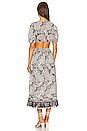 view 3 of 3 Josephine Ankle Dress in Geo Print