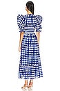 view 3 of 3 Morina Ankle Dress in Painterly Gingham