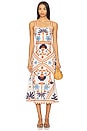 view 1 of 3 Carmen Midi Dress in Liliana Print