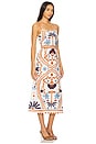 view 2 of 3 Carmen Midi Dress in Liliana Print