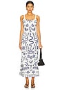 view 1 of 3 Shelly Ankle Dress in Verona Print