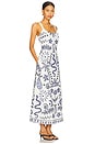 view 2 of 3 Shelly Ankle Dress in Verona Print