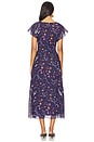 view 3 of 3 Victoria Midi Dress in Viviana Print