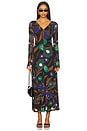 view 1 of 3 Halsey Ankle Dress in Mariposa Print