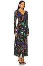 view 2 of 3 Halsey Ankle Dress in Mariposa Print