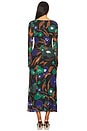 view 3 of 3 Halsey Ankle Dress in Mariposa Print