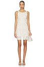 view 1 of 3 Danni Mini Dress in Parchment