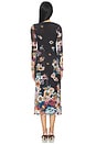 view 3 of 3 Lura Mesh Midi Dress in Vitet Floral Print