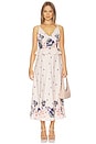 view 1 of 3 Mena Ankle Dress in Liora Print