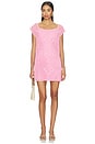 view 1 of 4 MINIVESTIDO CLEMENTINA in Prism Pink