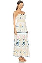 view 2 of 3 VESTIDO AL TOBILLO ADRIA in Montecito Print