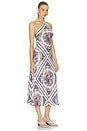 view 2 of 3 VESTIDO AL TOBILLO CORNELIA  in Carmella Print
