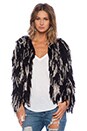 view 1 of 3 Aubrey Fringe Sweater in Black