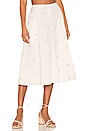 view 1 of 5 Tasha Midi Skirt in Ivory