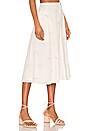 view 2 of 5 Tasha Midi Skirt in Ivory
