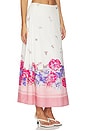 view 2 of 6 Shea Ankle Skirt in Camellia Print