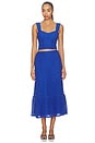 view 5 of 6 JUPE MIDI AZURE in Surf The Web