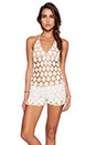 view 1 of 4 Meadow Romper in Ivory