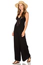 view 1 of 3 x Zella Day for REVOLVE Native Bone Necklace Jumpsuit in Black