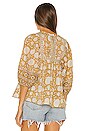 view 4 of 5 Amarilis Blouse in Honey Mix Print