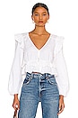 view 1 of 4 Mandie Blouse in Ivory