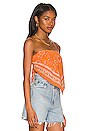 view 2 of 4 X REVOLVE Cora Scarf in Mango Block Print