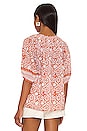 view 4 of 5 Adele Blouse in Anila Block Print