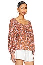 view 2 of 4 Shania Blouse in Terracotta Floral