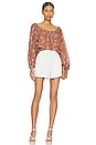view 4 of 4 Shania Blouse in Terracotta Floral