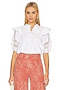 view 1 of 4 Bridget Blouse in White