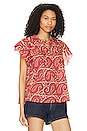 view 2 of 4 Calla Blouse in Aurora
