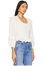 view 2 of 4 Veronika Blouse in Ivory