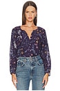 view 1 of 4 Catherine Blouse in Viviana Print