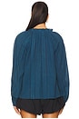 view 3 of 4 Alicia Blouse in Majorca Blue