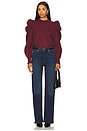 view 4 of 4 Irina Blouse in Zinfandel