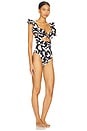 view 2 of 3 Harlow One Piece in Osaria Black White Print
