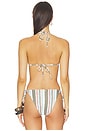 view 3 of 5 Paloma Triangle Top in Vecchio Stripe