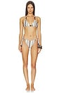 view 4 of 5 Paloma Triangle Top in Vecchio Stripe