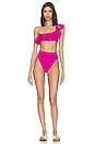 view 4 of 4 BAS DE MAILLOT DE BAIN ALICE in Magenta