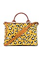 view 1 of 5 BOLSO VIAJE SOHO in Yellow Leopard